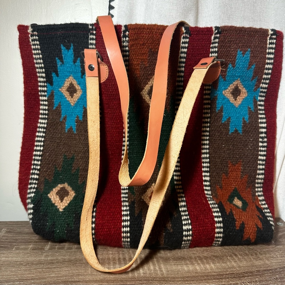 Woven Western Cowgirl Navajo bag